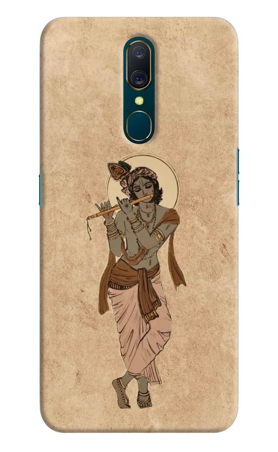 Krishna Oppo A9 Back Cover, Hard case