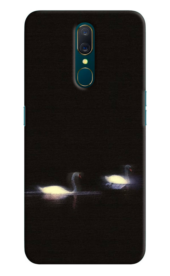 Silent Swans Oppo A9 Hard Case Back Cover by Casekaro