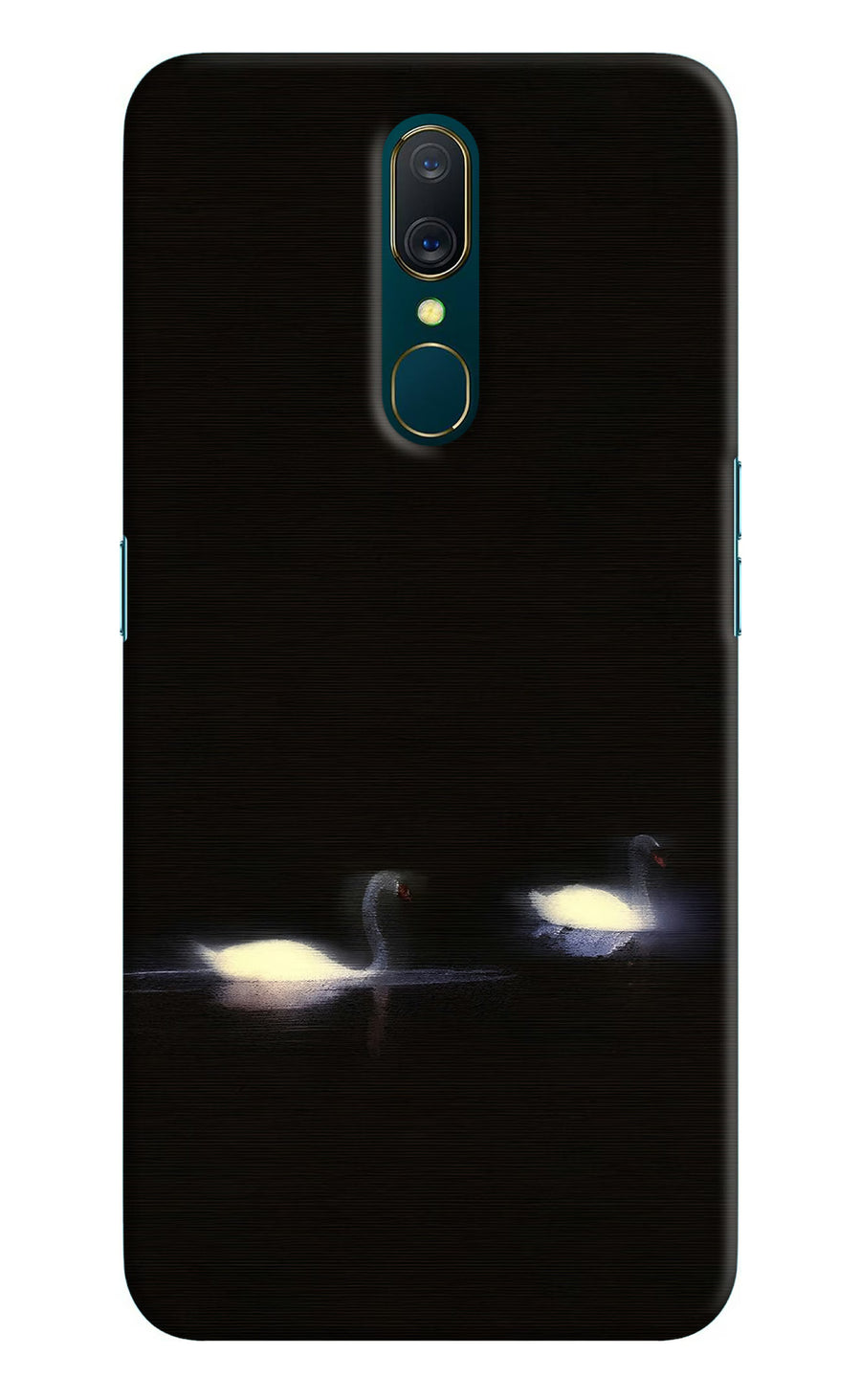 Silent Swans Oppo A9 Back Cover, Hard case