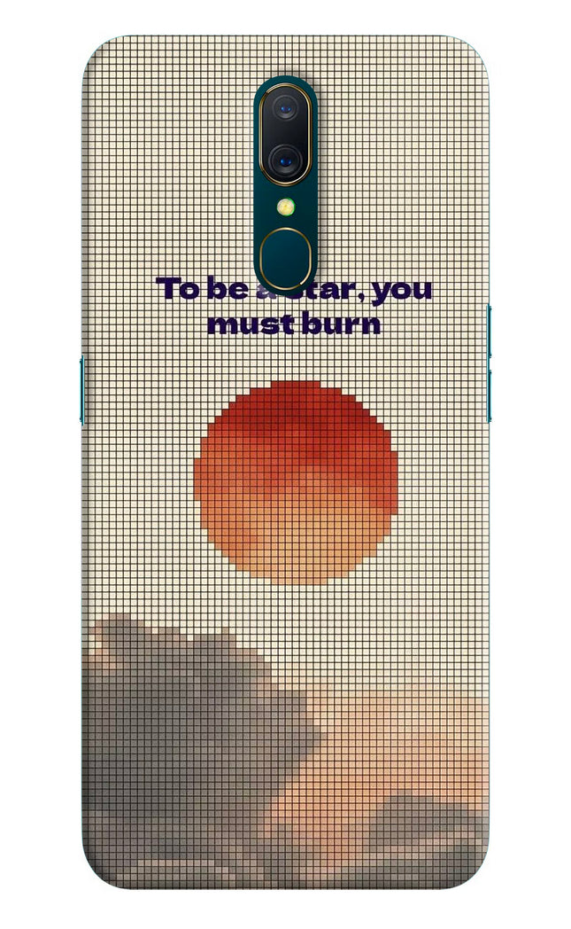 Pixel Sun Oppo A9 Hard Case Back Cover by Casekaro
