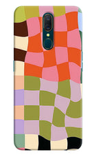 Wavy Grid Oppo A9 Hard Case Back Cover by Casekaro