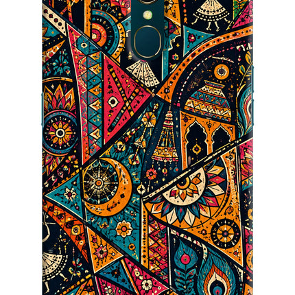 Folk Print Oppo A9 Hard Case Back Cover by Casekaro