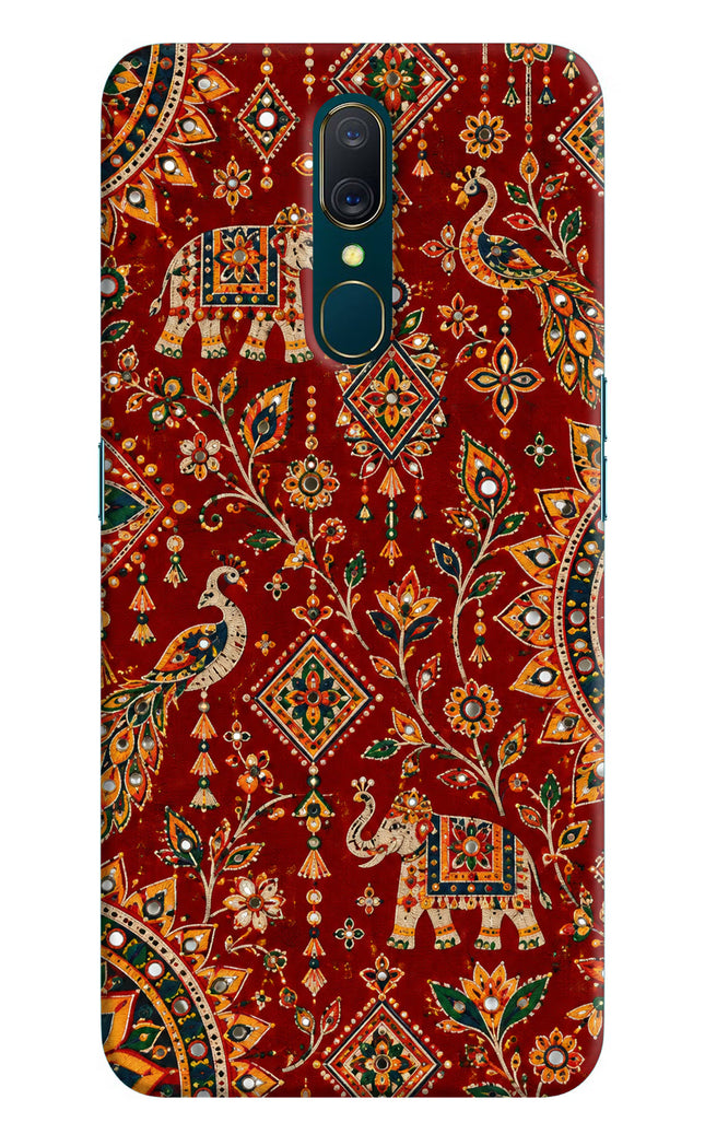 Laal Riwaaz Oppo A9 Hard Case Back Cover by Casekaro