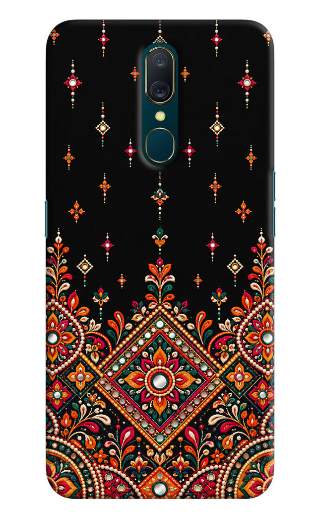 Noir Mehfil Oppo A9 Hard Case Back Cover by Casekaro