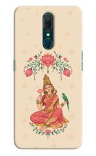 Goddess Lakshmi Oppo A9 Hard Case Back Cover by Casekaro