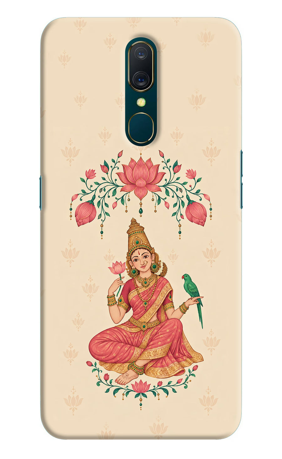Goddess Lakshmi Oppo A9 Back Cover, Hard case