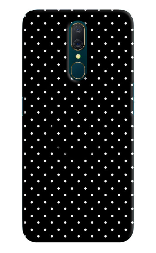 White Dots Oppo A9 Pop Case by Casekaro