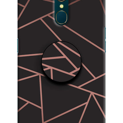 Geometric Pattern Oppo A9 Pop Case by Casekaro
