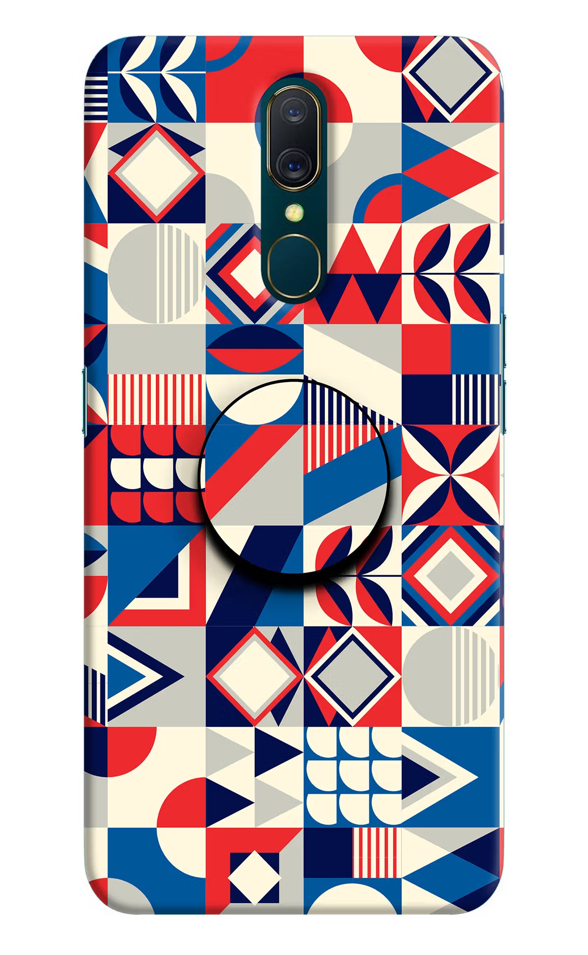 Colorful Pattern Oppo A9 Pop Case by Casekaro