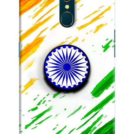 Indian Flag Ashoka Chakra Oppo A9 Pop Case by Casekaro