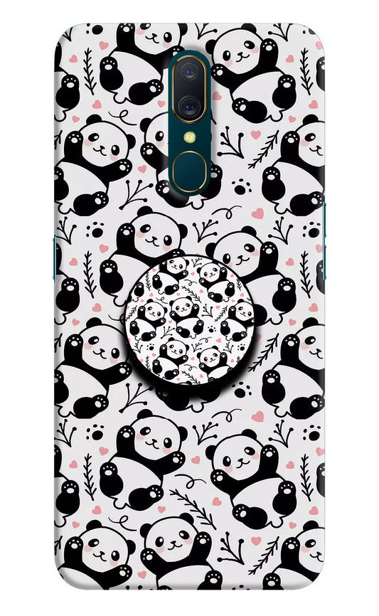 Cute Panda Oppo A9 Pop Case by Casekaro