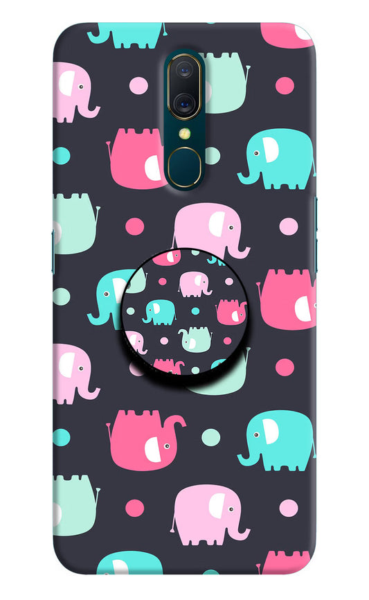 Baby Elephants Oppo A9 Pop Case by Casekaro