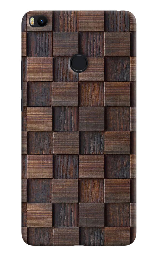 Wooden Cube Design Mi Max 2 Hard Case Back Cover by Casekaro