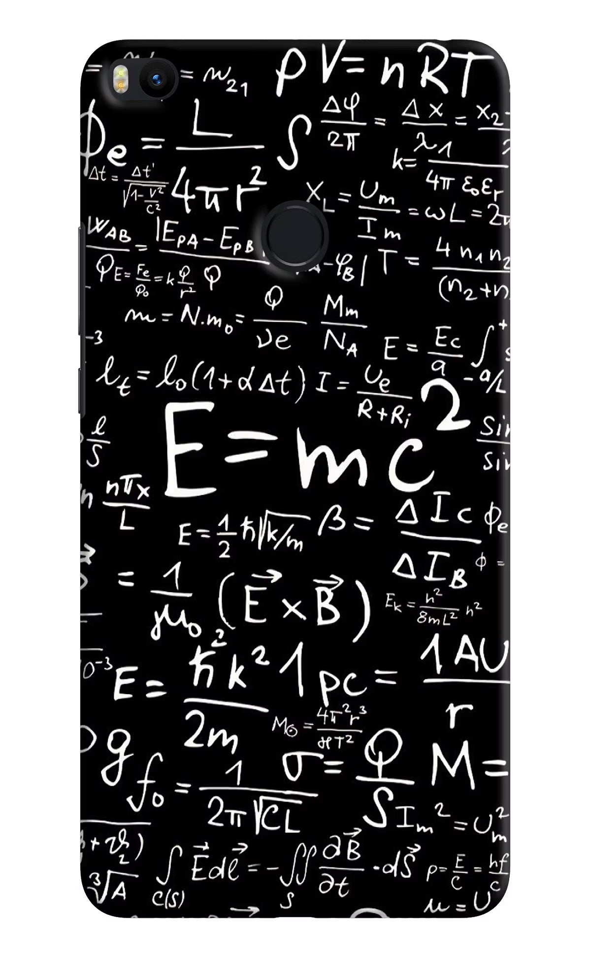 Physics Formula Mi Max 2 Hard Case Back Cover by Casekaro