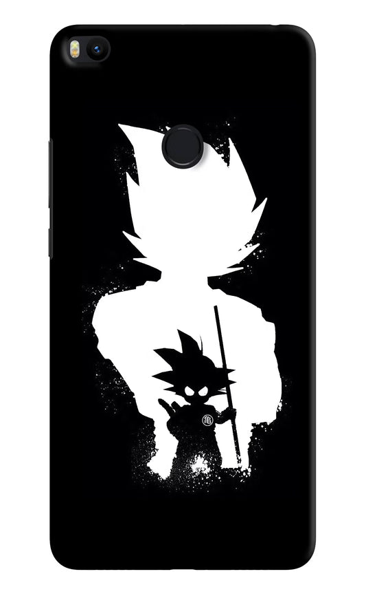 Goku Shadow Mi Max 2 Hard Case Back Cover by Casekaro
