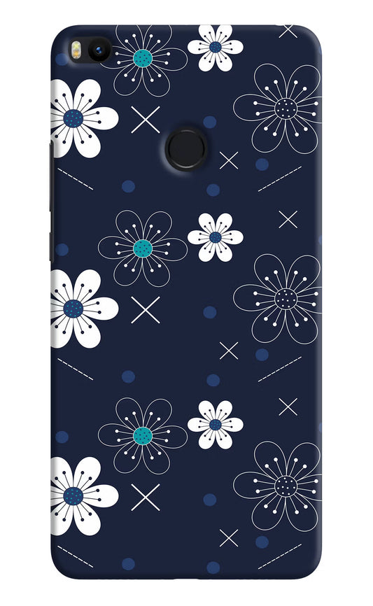 Flowers Mi Max 2 Hard Case Back Cover by Casekaro