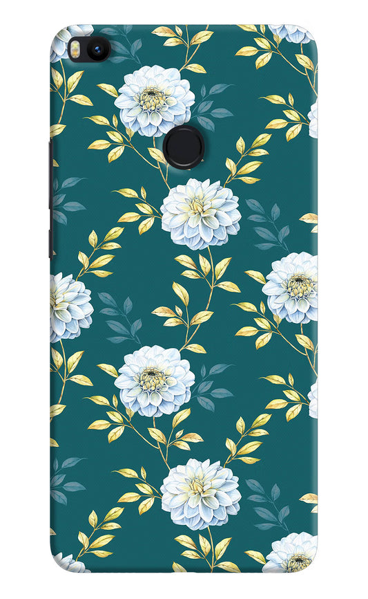 Flowers Mi Max 2 Hard Case Back Cover by Casekaro