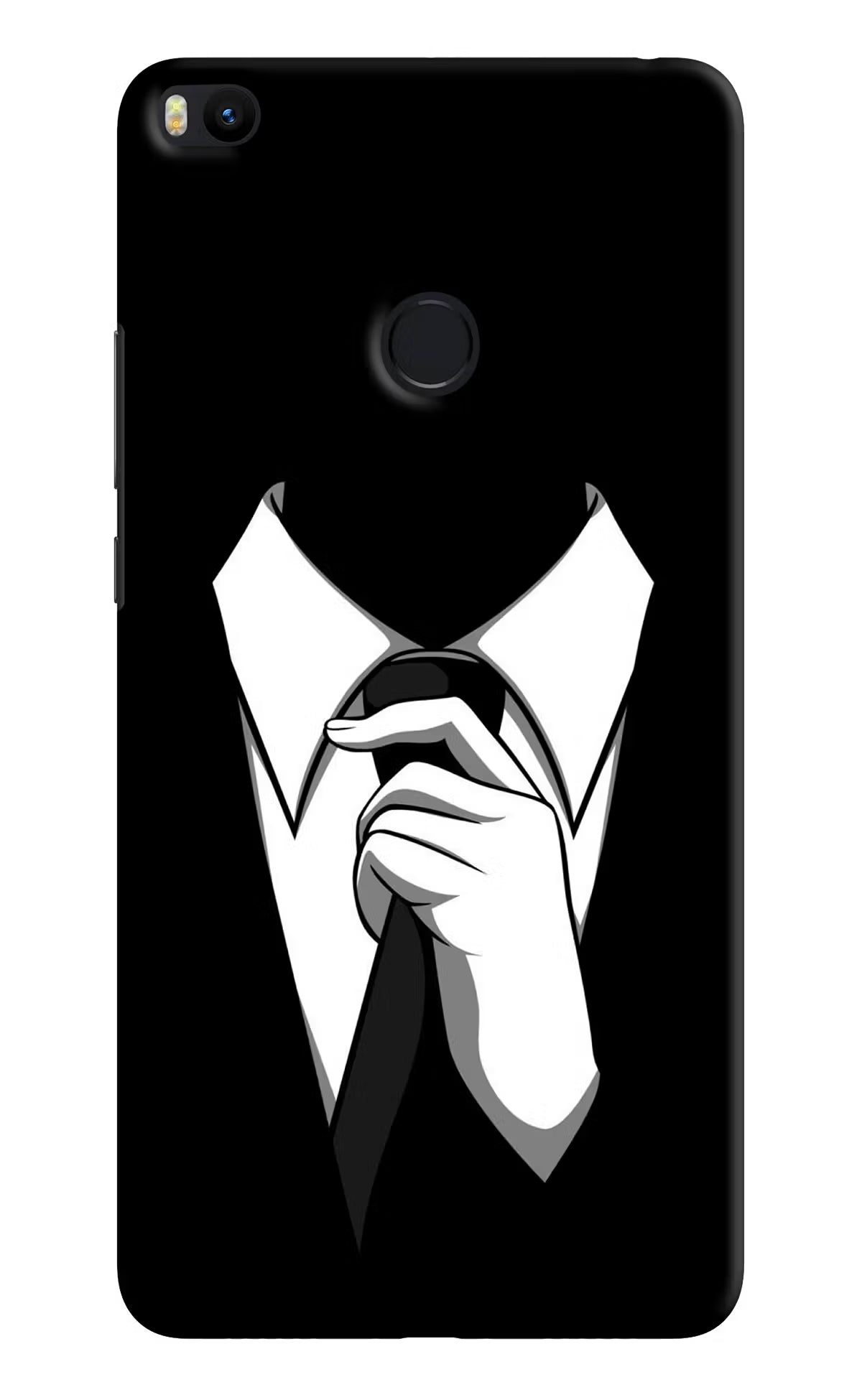 Black Tie Mi Max 2 Hard Case Back Cover by Casekaro