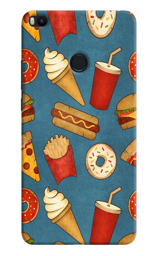 Foodie Mi Max 2 Hard Case Back Cover by Casekaro