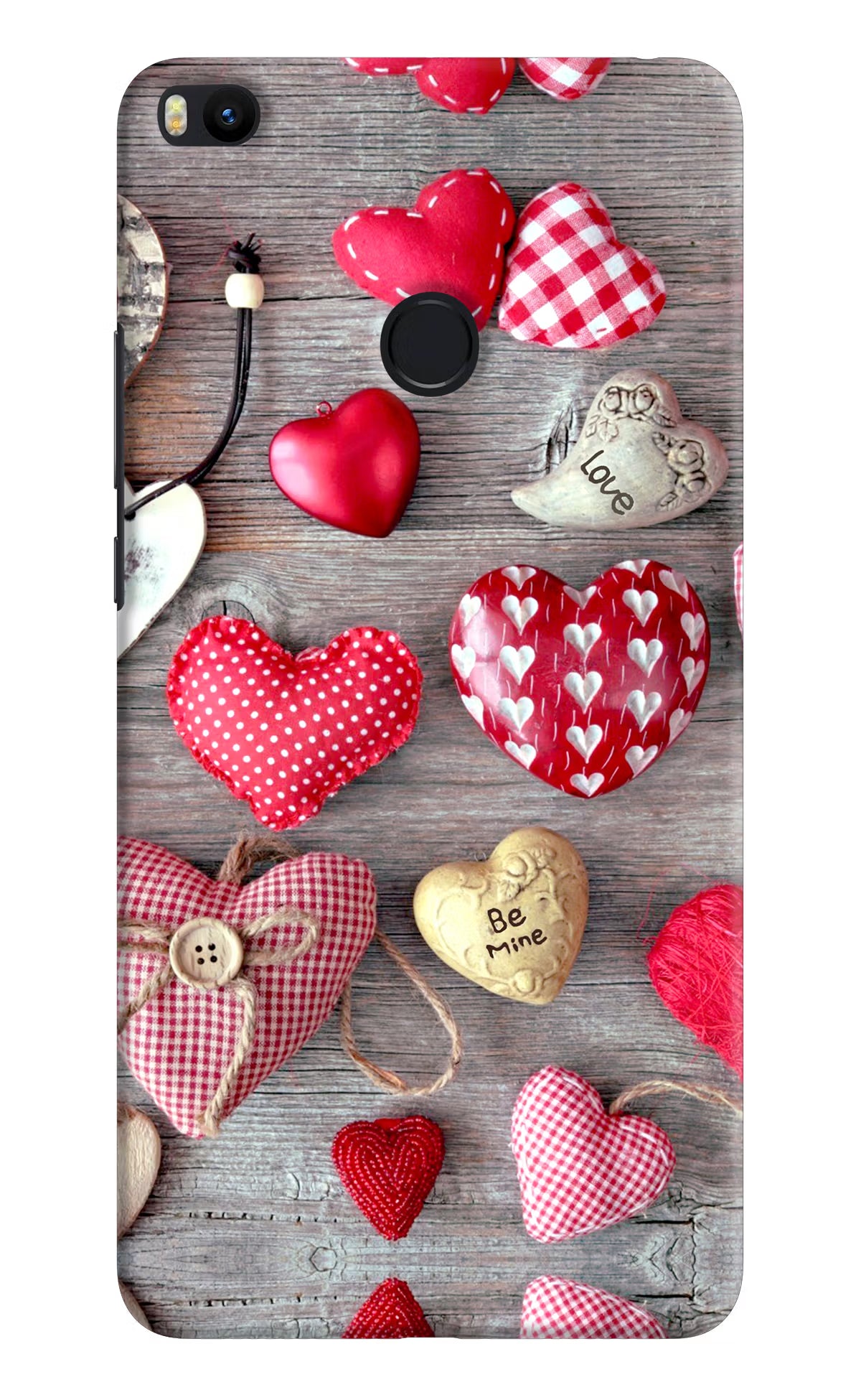 Love Wallpaper Mi Max 2 Hard Case Back Cover by Casekaro