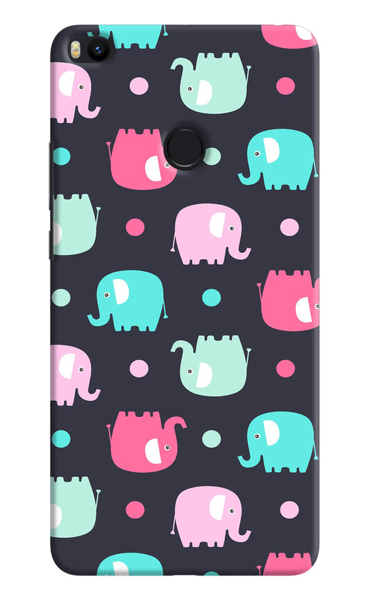 Elephants Mi Max 2 Hard Case Back Cover by Casekaro