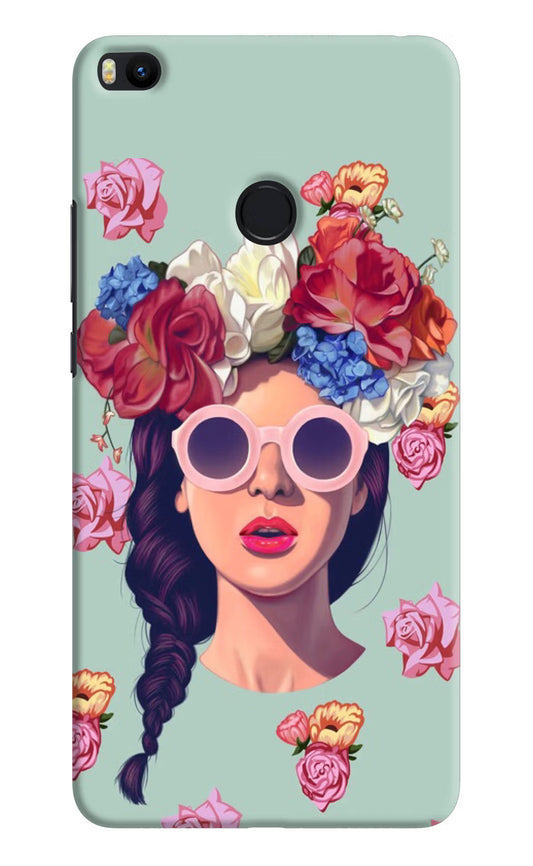 Pretty Girl Mi Max 2 Hard Case Back Cover by Casekaro