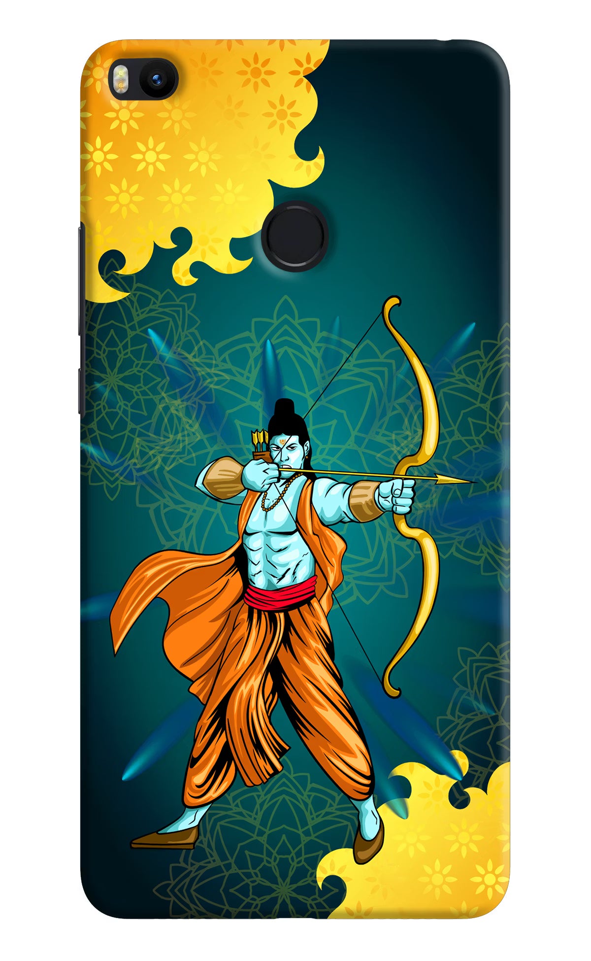 Lord Ram - 6 Mi Max 2 Hard Case Back Cover by Casekaro