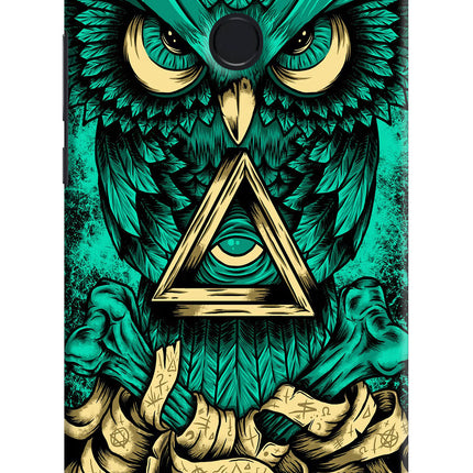 Green Owl Mi Max 2 Hard Case Back Cover by Casekaro
