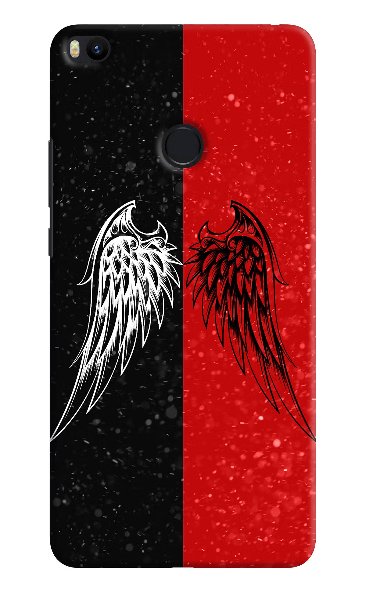 Wings Mi Max 2 Hard Case Back Cover by Casekaro