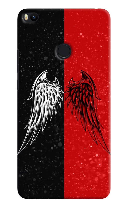 Wings Mi Max 2 Hard Case Back Cover by Casekaro