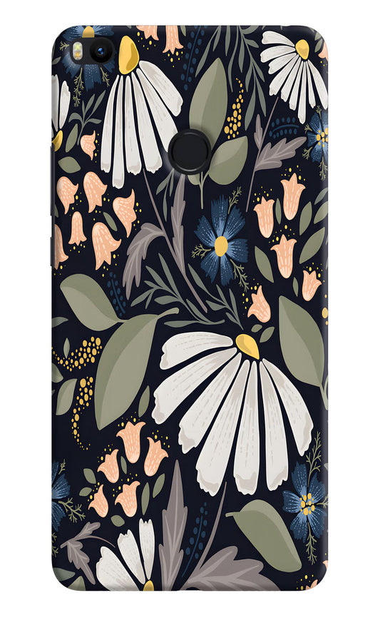 Flowers Art Mi Max 2 Hard Case Back Cover by Casekaro