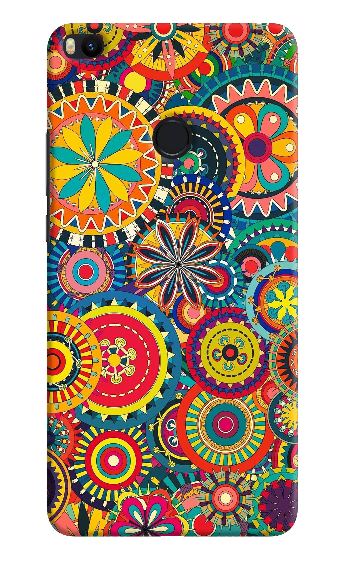 Gol Gol Art Mi Max 2 Hard Case Back Cover by Casekaro