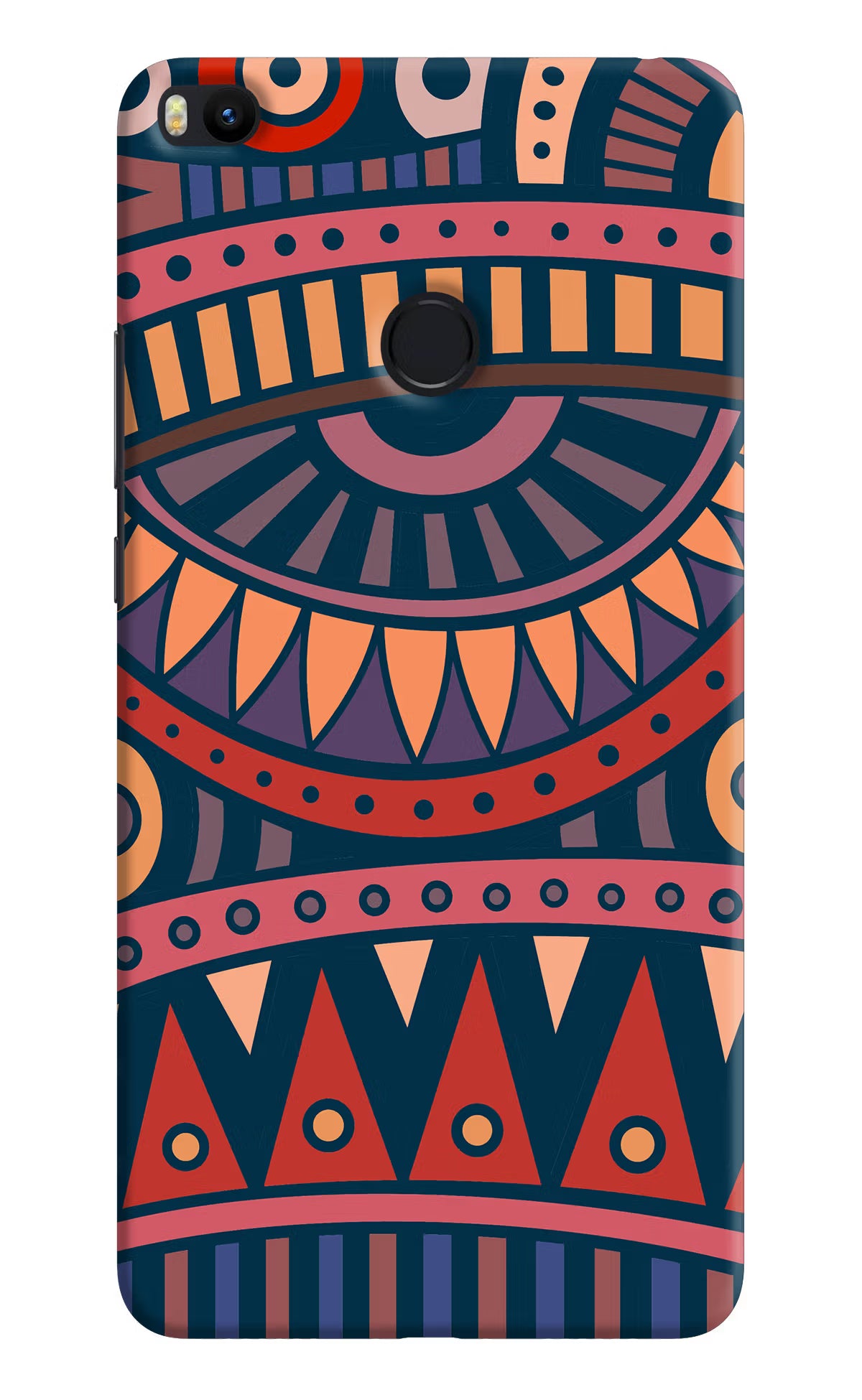 African Culture Design Mi Max 2 Hard Case Back Cover by Casekaro