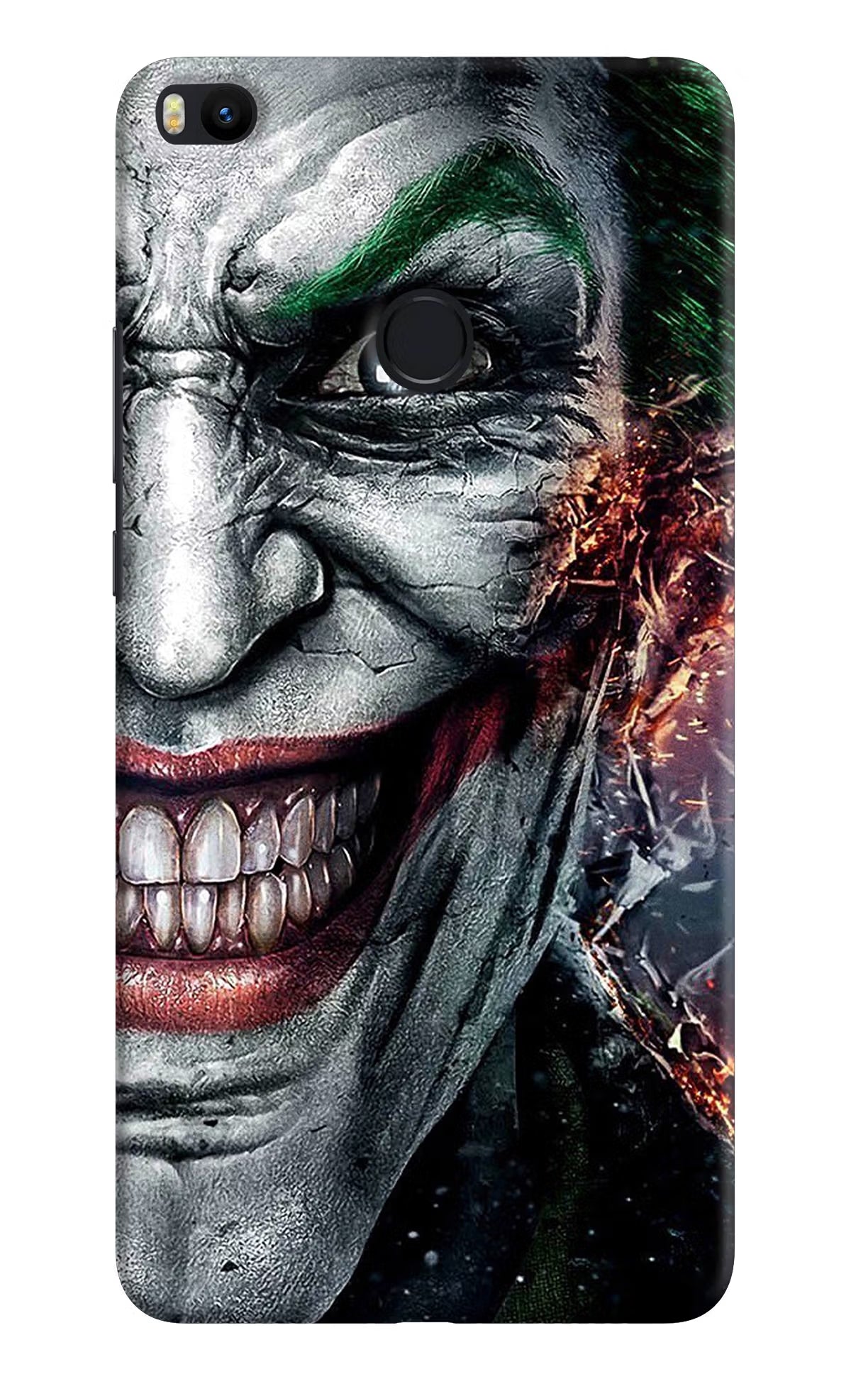 Joker Cam Mi Max 2 Hard Case Back Cover by Casekaro