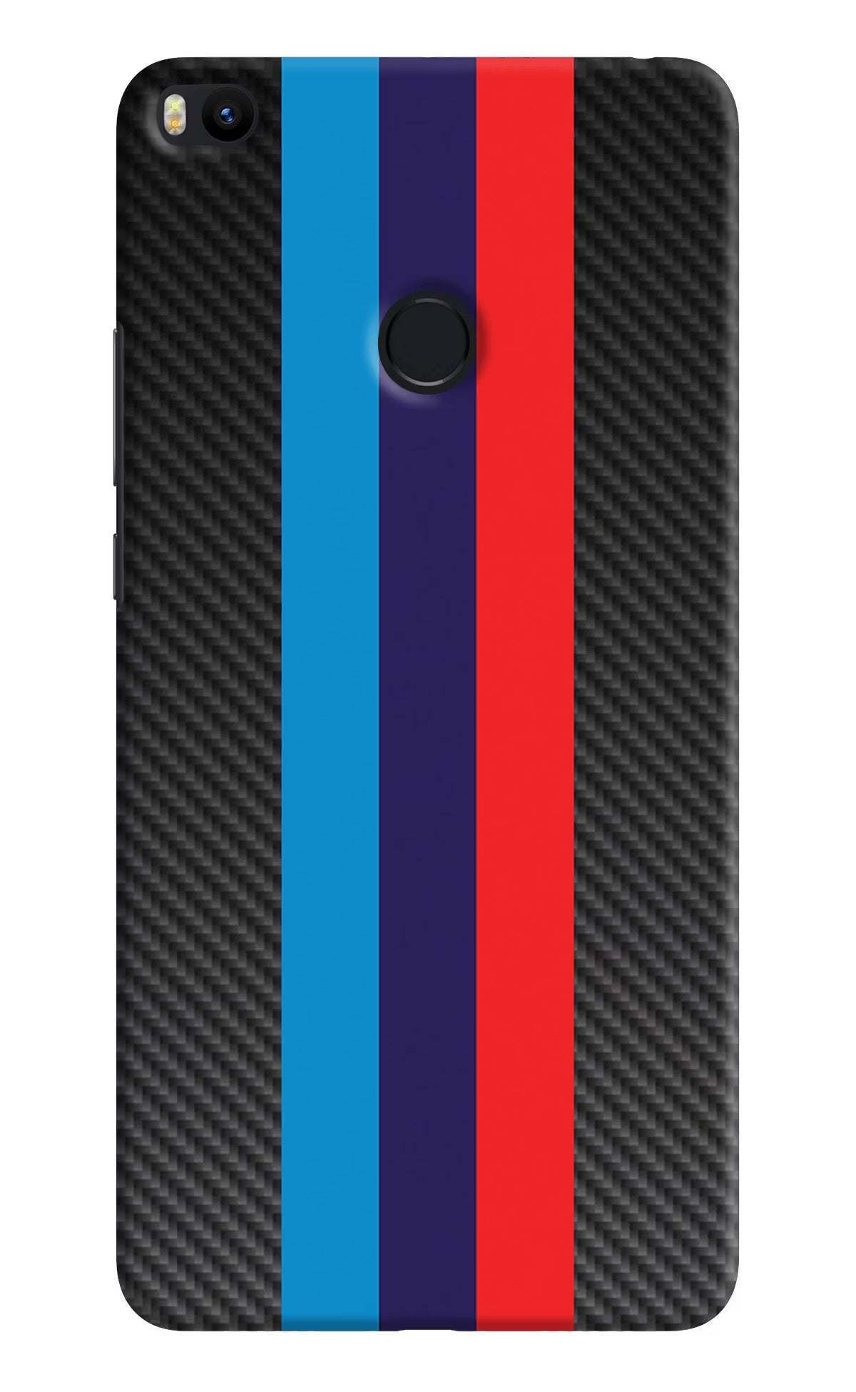 BMW Stripes Pattern Mi Max 2 Hard Case Back Cover by Casekaro