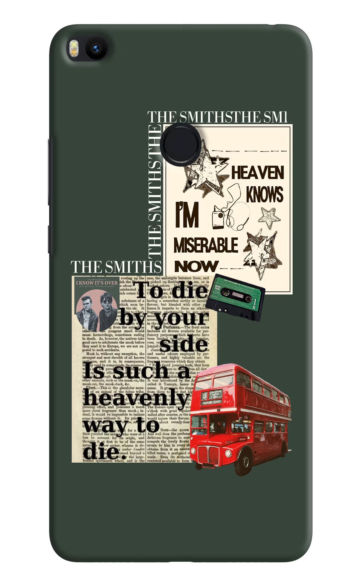 The Smiths Mi Max 2 Hard Case Back Cover by Casekaro