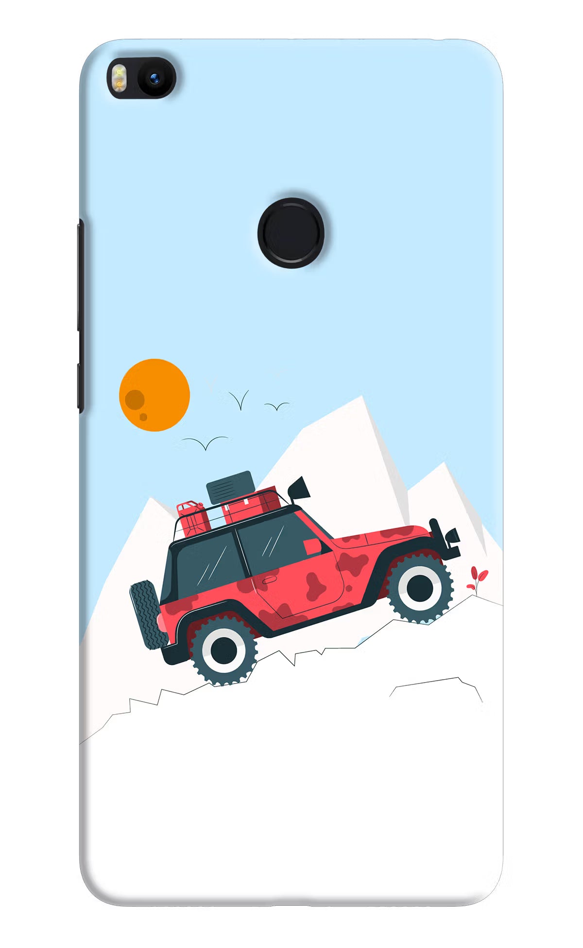 Mountain Trail Beast Mi Max 2 Hard Case Back Cover by Casekaro