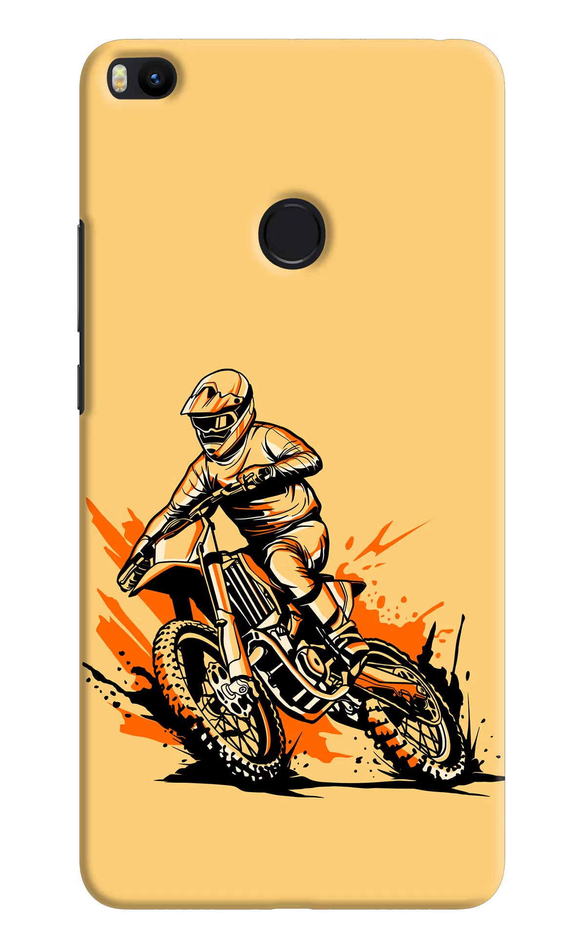 Off-Road Fury Mi Max 2 Hard Case Back Cover by Casekaro