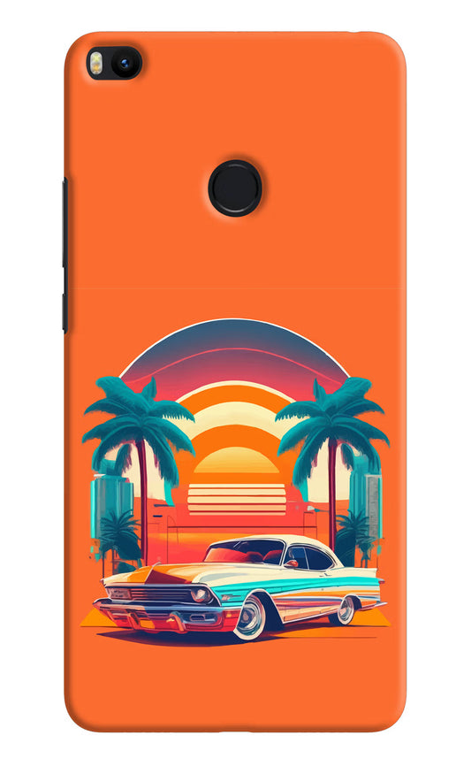 Palm Drive 80s Mi Max 2 Hard Case Back Cover by Casekaro