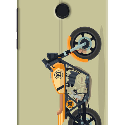 Vertical Speedster Mi Max 2 Hard Case Back Cover by Casekaro
