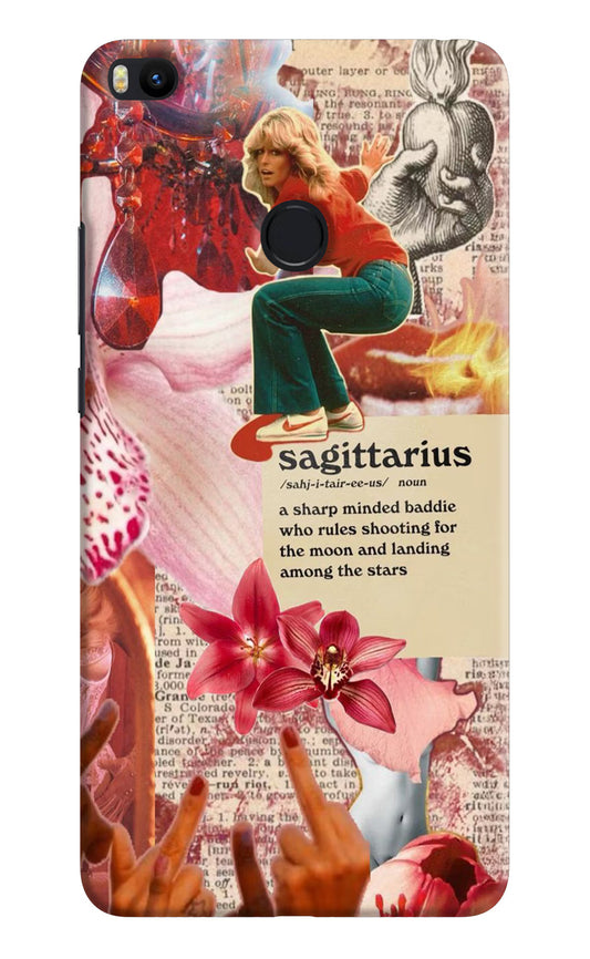 Sagittarius Zodiac Mi Max 2 Hard Case Back Cover by Casekaro