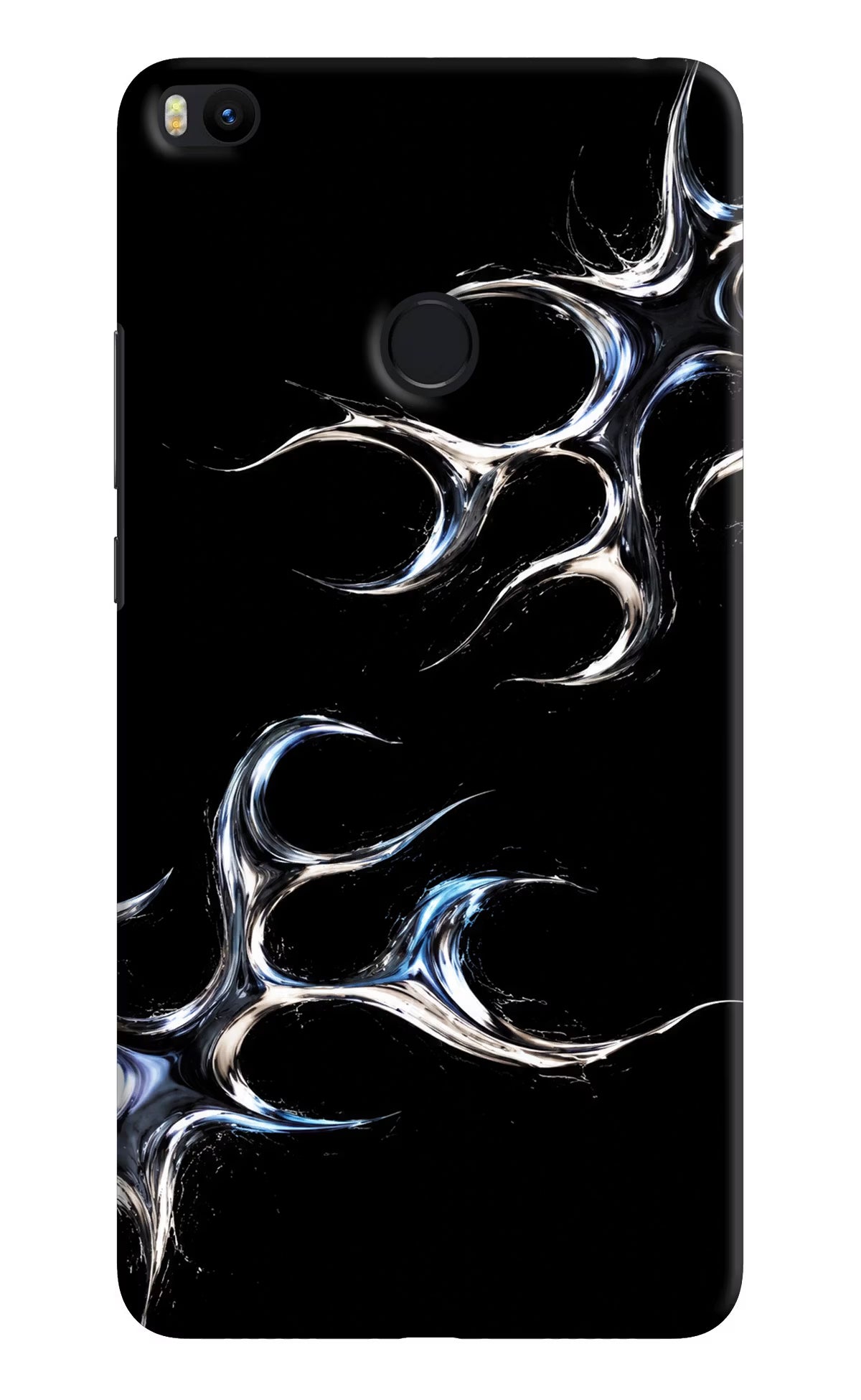 Chrome Tribal Mi Max 2 Hard Case Back Cover by Casekaro