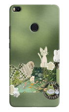 Aesthetic anime Mi Max 2 Hard Case Back Cover by Casekaro
