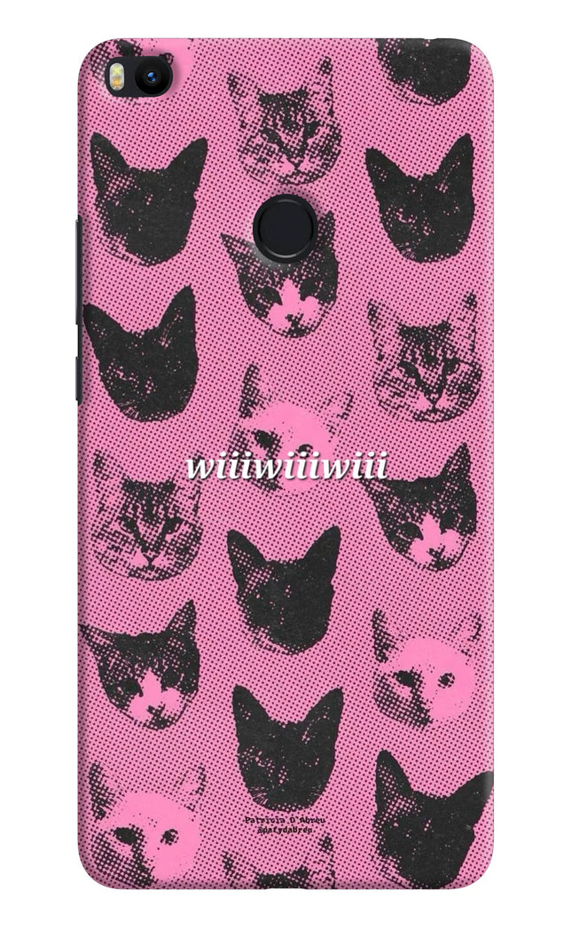 Pink Cats Mi Max 2 Hard Case Back Cover by Casekaro