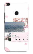 Wave to earth Mi Max 2 Hard Case Back Cover by Casekaro