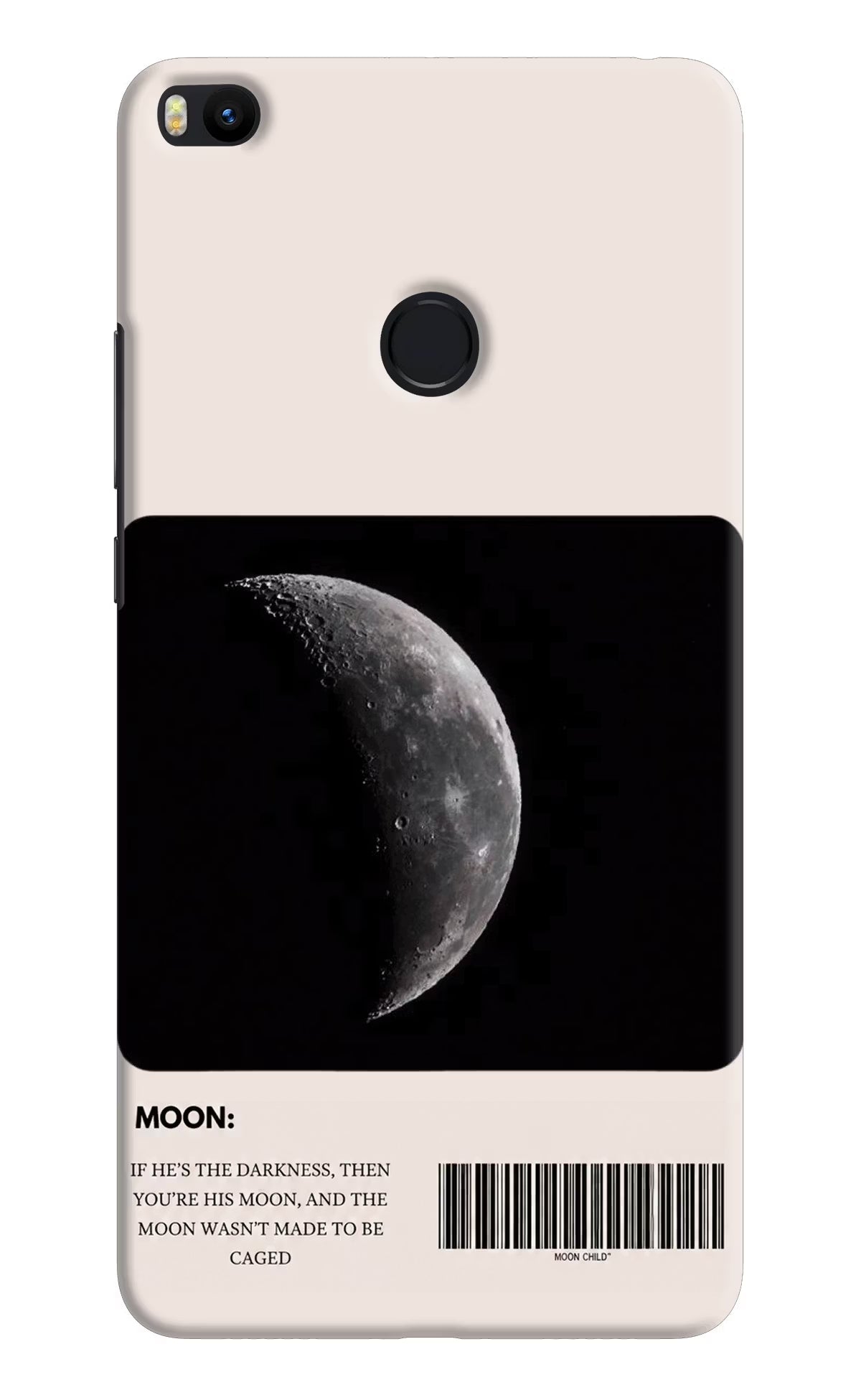 Moon Phase Mi Max 2 Back Cover
