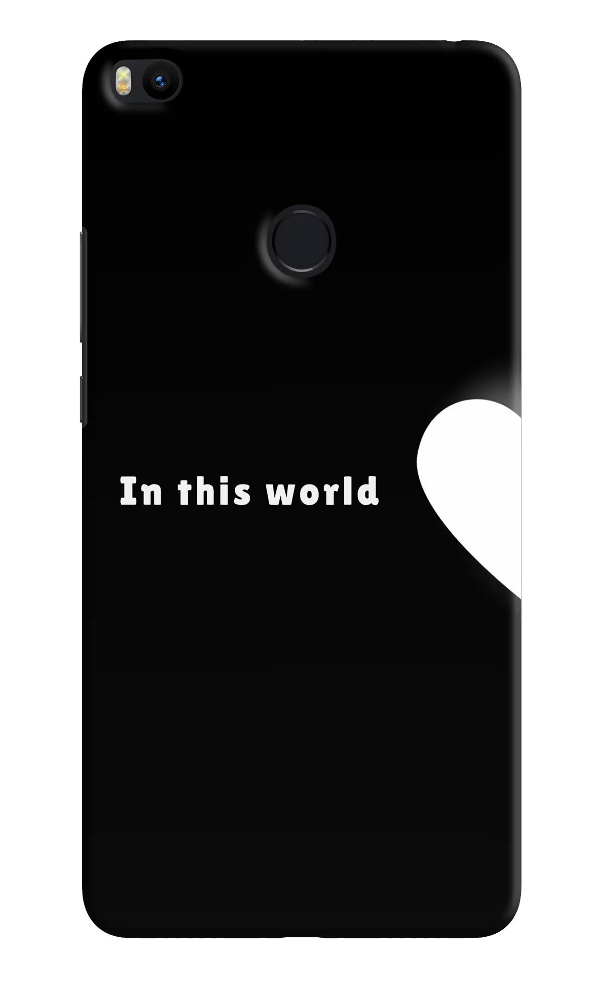 This World Mi Max 2 Back Cover