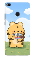 Tiger Treat Mi Max 2 Hard Case Back Cover by Casekaro