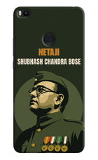 Netaji Legacy Mi Max 2 Hard Case Back Cover by Casekaro