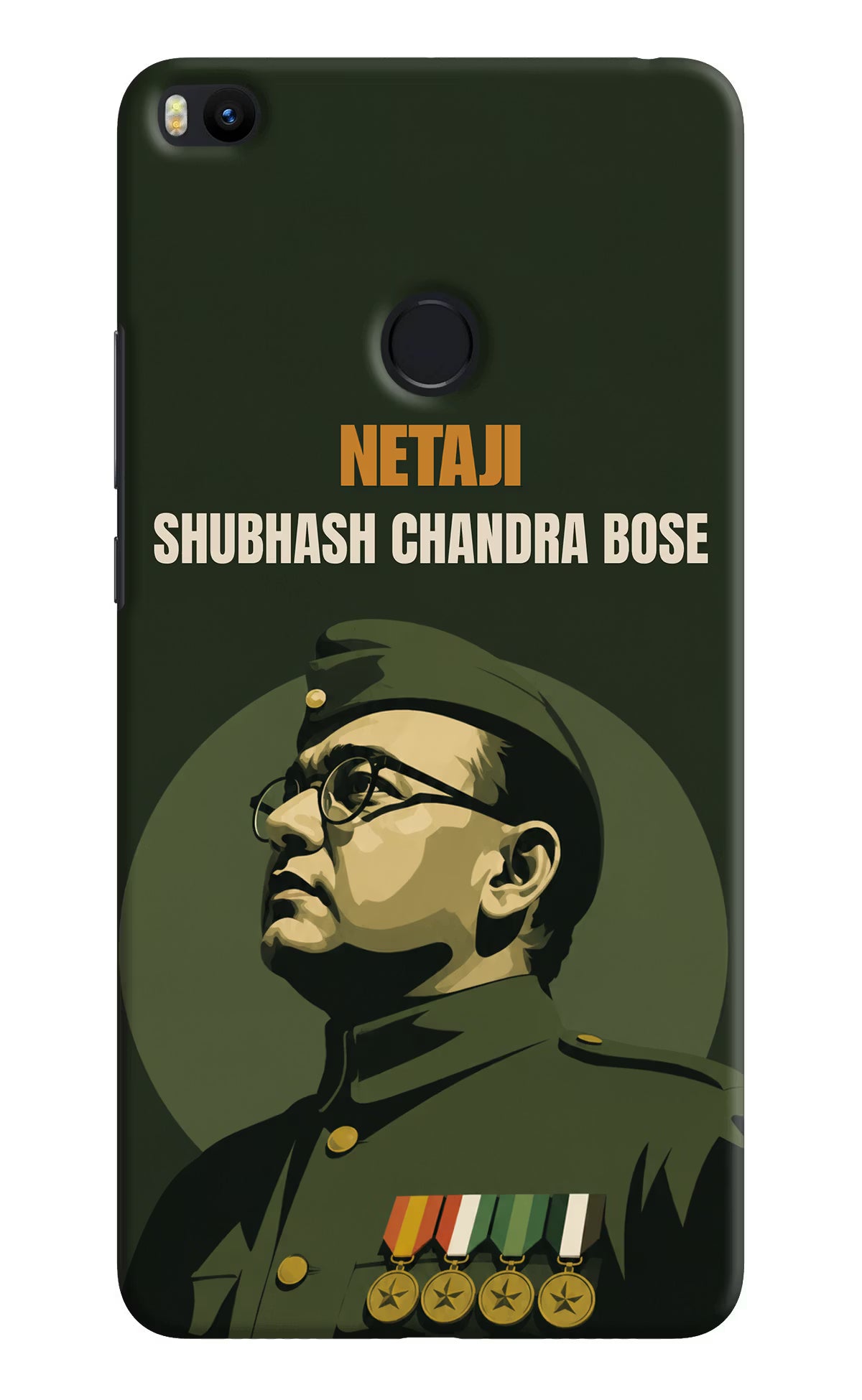 Netaji Legacy Mi Max 2 Back Cover